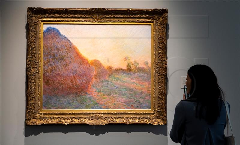 (FILE) USA MONET PAINTING AUCTION RECORD