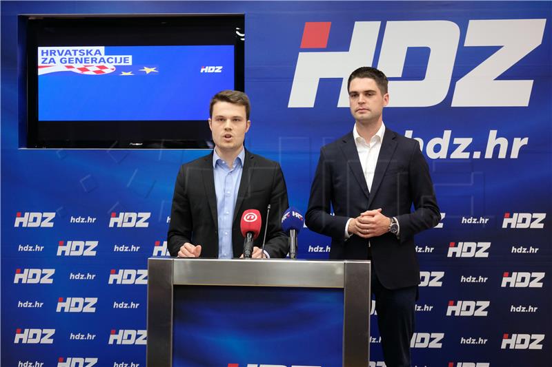 Predstavljen program Mladeži HDZ-a za EU izbore