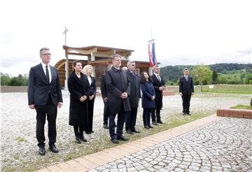 Jandroković položio vijenac kod Spomen-obilježja na Bleiburškom polju