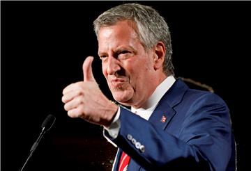 (FILE) USA ELECTIONS 2020 BILL DE BLASIO