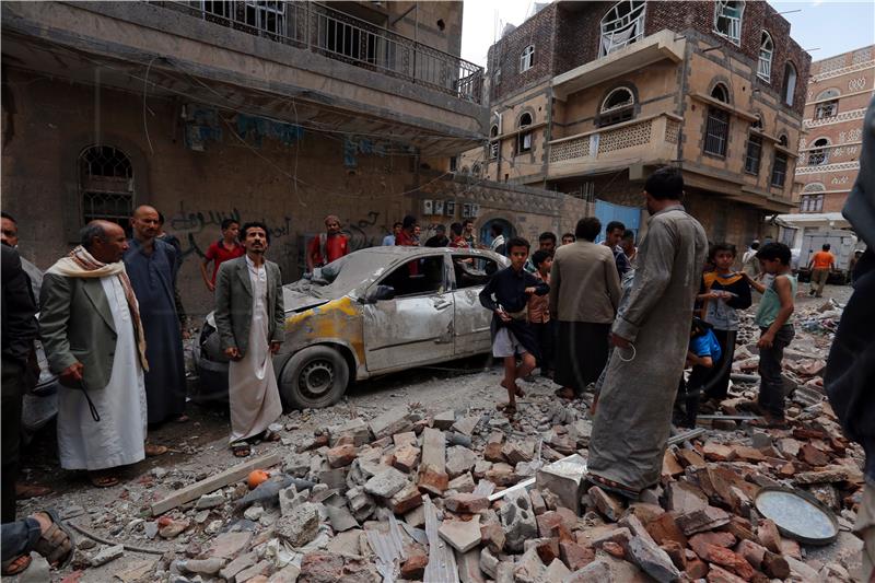 YEMEN SAUDI CONFLICT AIRSTRIKES