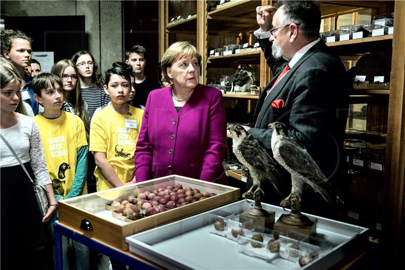 GERMANY SCIENCE MERKEL