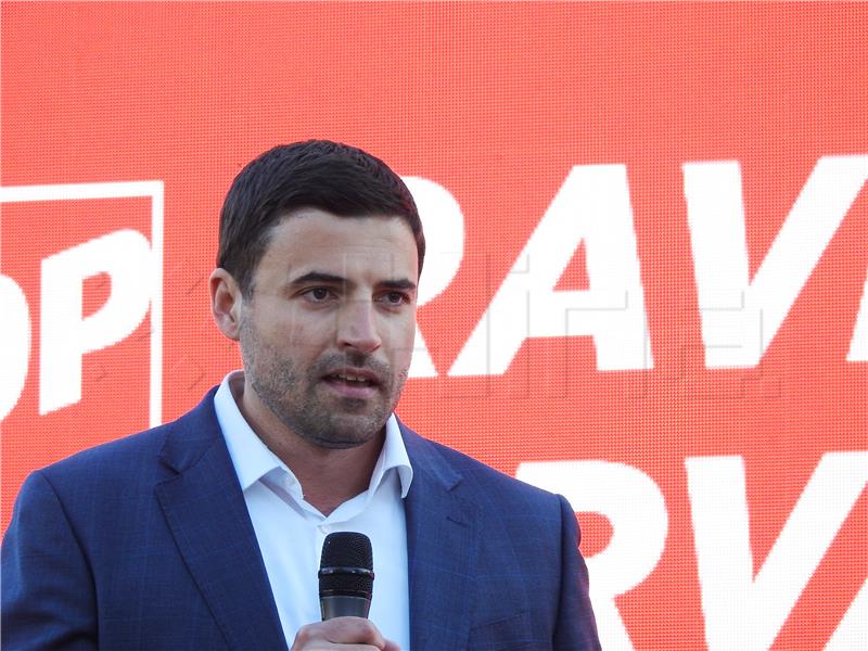 Predizborni skup SDP-a u Varaždinu