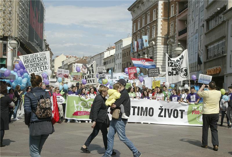 U Rijeci održan "Hod za život"