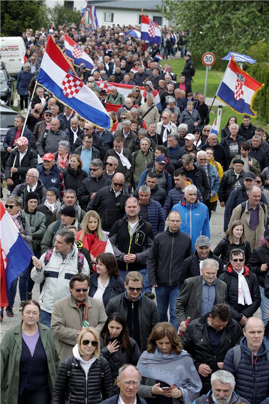 Središnja komemoracija u povodu 74. godišnjice bleiburške tragedije