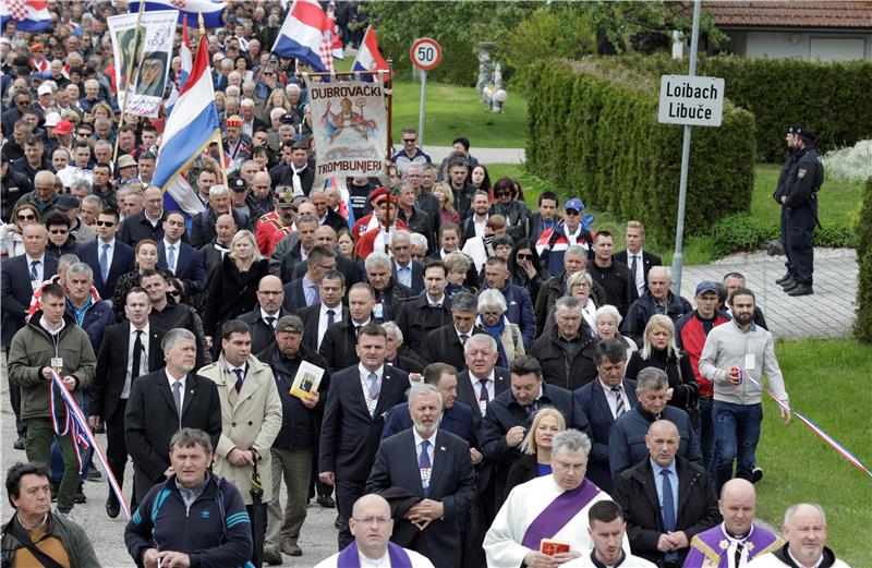 Središnja komemoracija u povodu 74. godišnjice bleiburške tragedije