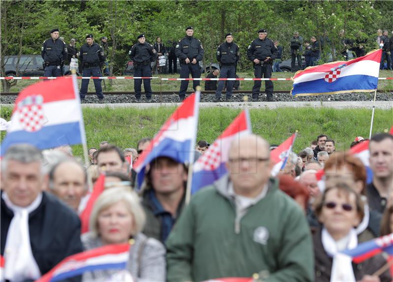 Središnja komemoracija u povodu 74. godišnjice bleiburške tragedije