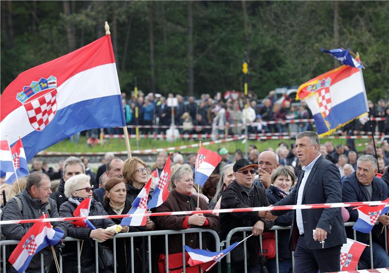 Središnja komemoracija u povodu 74. godišnjice bleiburške tragedije