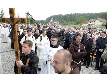 Središnja komemoracija u povodu 74. godišnjice bleiburške tragedije