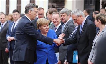 Premijer Plenković primio njemačku kancelarku Angelu Merkel