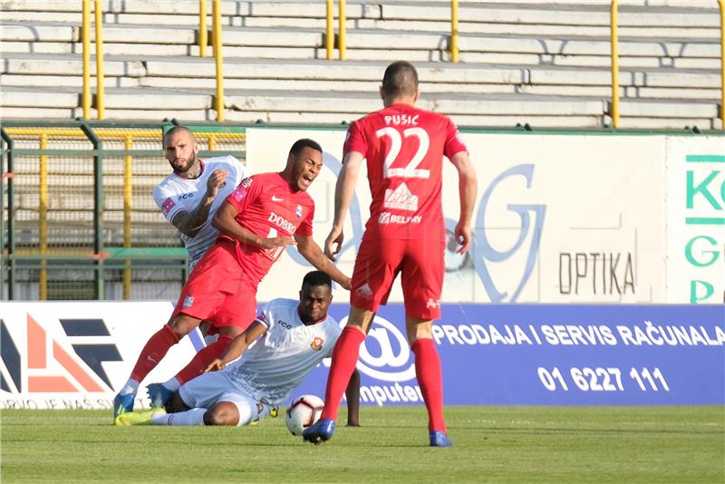 Gorica - Osijek 0-0 (poluvrijeme)