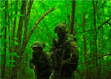 Međunarodna vojna vježba Imediate Response 19 - zračni desant na Slunju