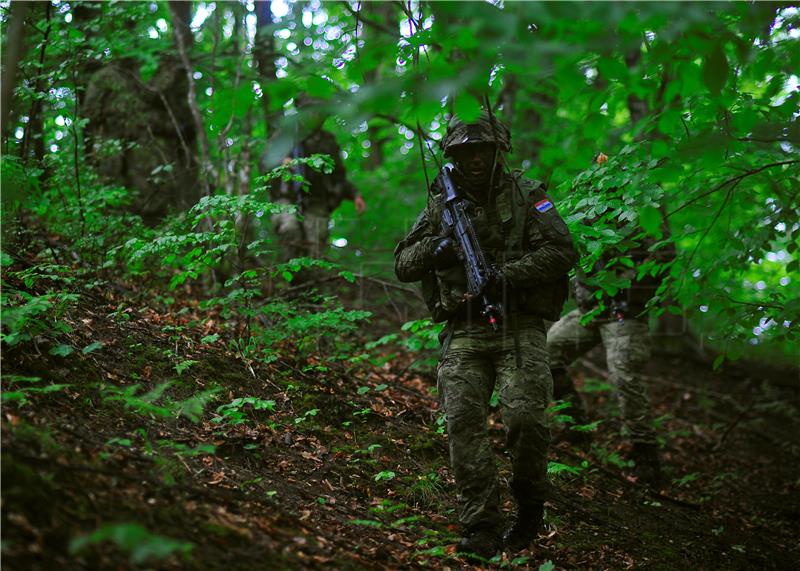 Međunarodna vojna vježba Imediate Response 19 - zračni desant na Slunju