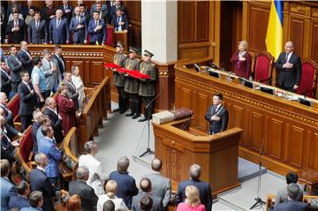 UKRAINE ZELENSKY INAUGURATION