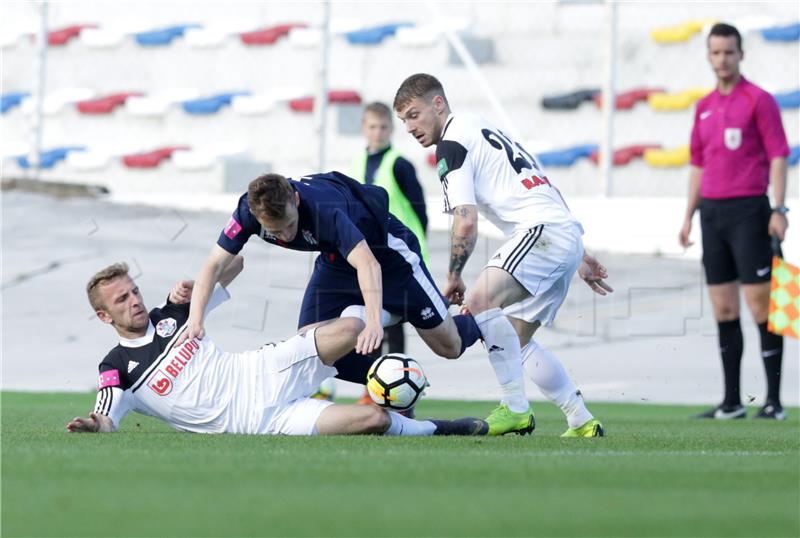 Rudeš - Slaven Belupo 0-0 (poluvrijeme)