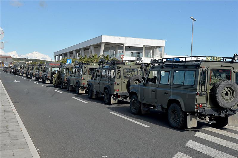 Immediate Response 19: U luci Gaženica u Zadru stotinu pripadnika oružanih snaga Republike Albanije i Kosovskih snaga sigurnosti