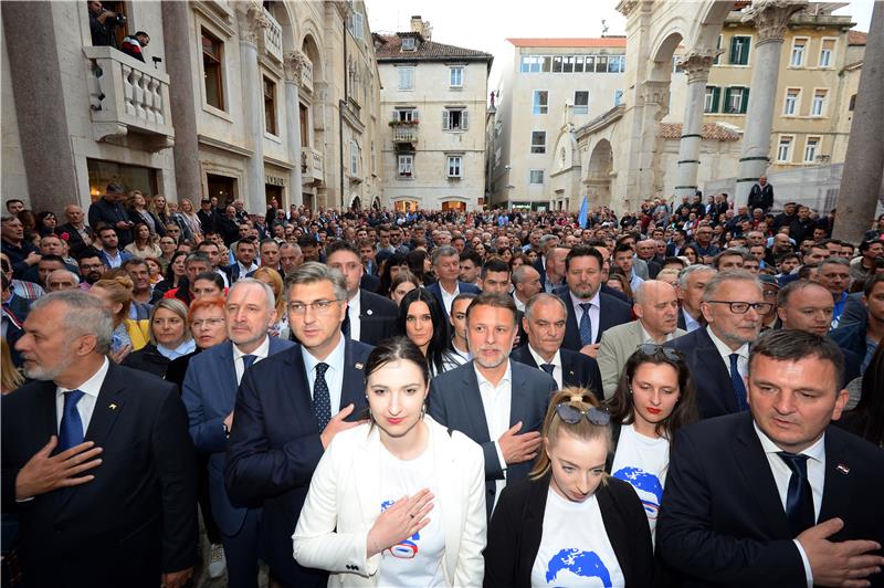 Predizborni skup Hrvatske demokratske zajednice