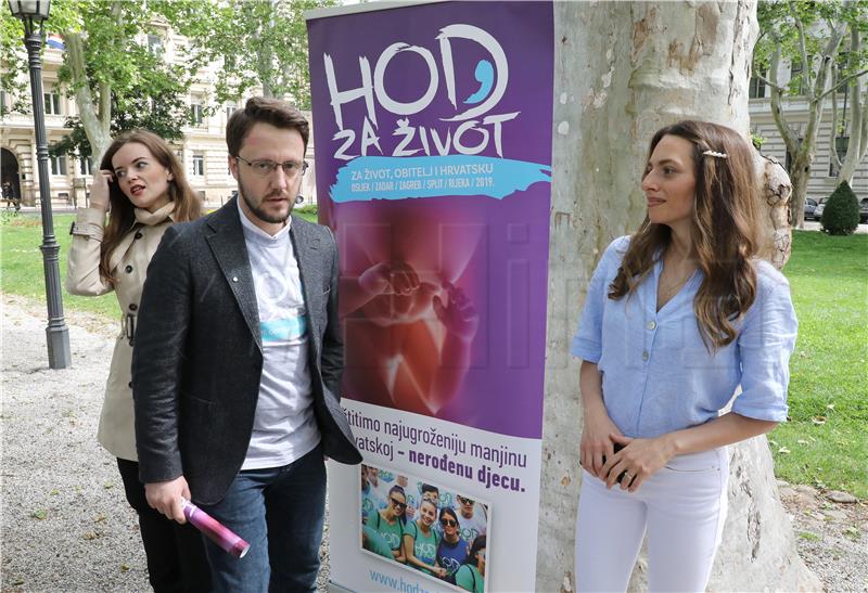 Konferencija za novinare građanske inicijative Hod za život