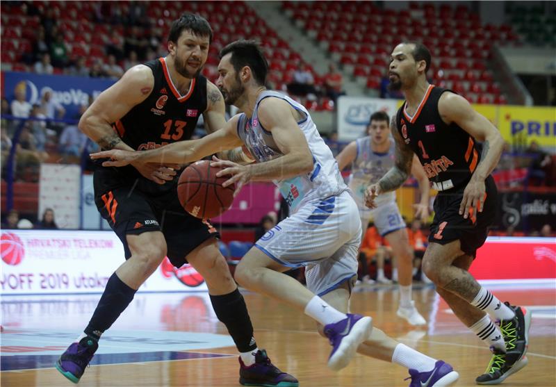 Prva utakmica finala doigravanja KK Cibona - KK Cedevita