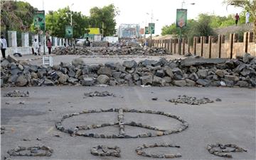 SUDAN PROTEST SIT-IN ARMY HEAQUARTERS