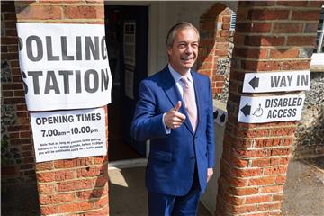 BRITAIN ELECTIONS EUROPEAN PARLIAMENT