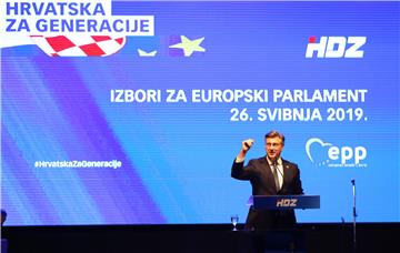 Održan završni predizborni skup HDZ-a u Osijeku