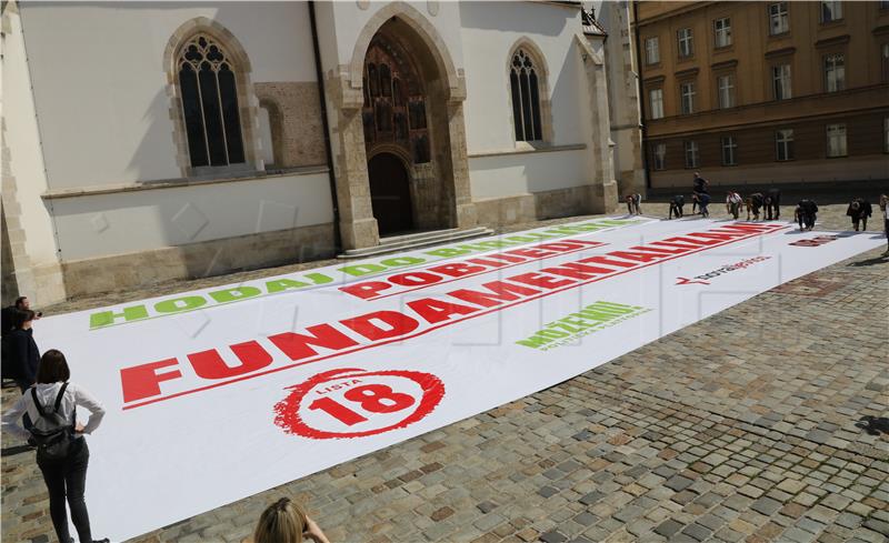 Press konferencija  Možemo!, Nove ljevice i ORaH-a