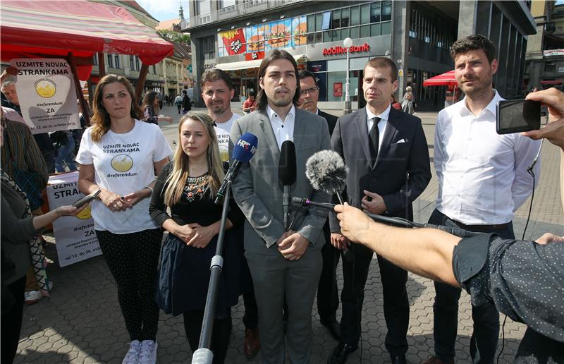 Tiskovna konferencija Živog zida pred izbornu šutnju