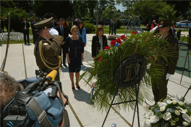 President attends commemoration for children killed in Homeland War