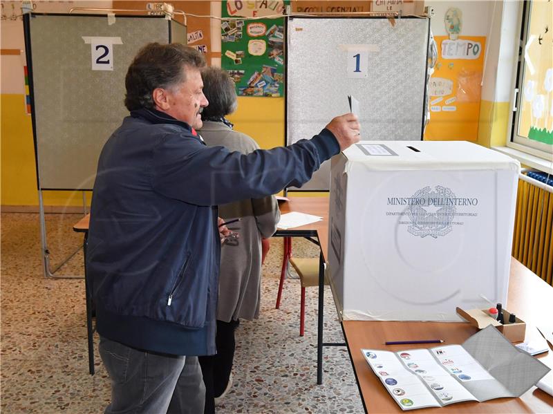 ITALY ELECTIONS EUROPEAN PARLIAMENT