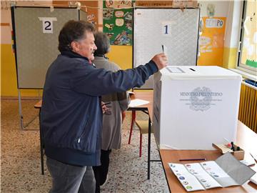 ITALY ELECTIONS EUROPEAN PARLIAMENT