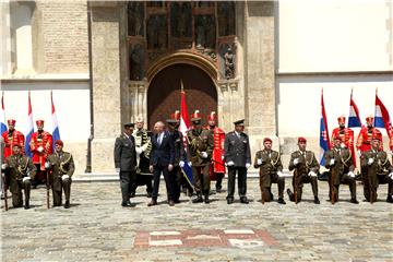 Ceremonija "Velika smjena straže" na Markovom trgu