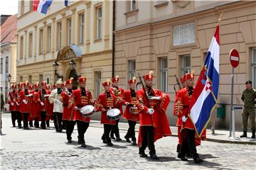 Ceremonija "Velika smjena straže" na Markovom trgu