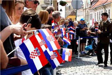 Ceremonija "Velika smjena straže" na Markovom trgu