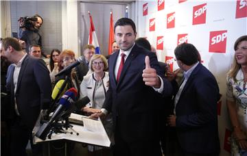 Bernardic says sees strength for change led by SDP after EP voting