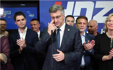 Pleković se obratio u stožeru HDZ-a