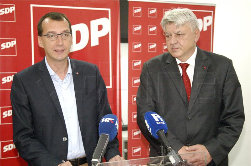 Tiskovna konferencija SDP-a u Rijeci