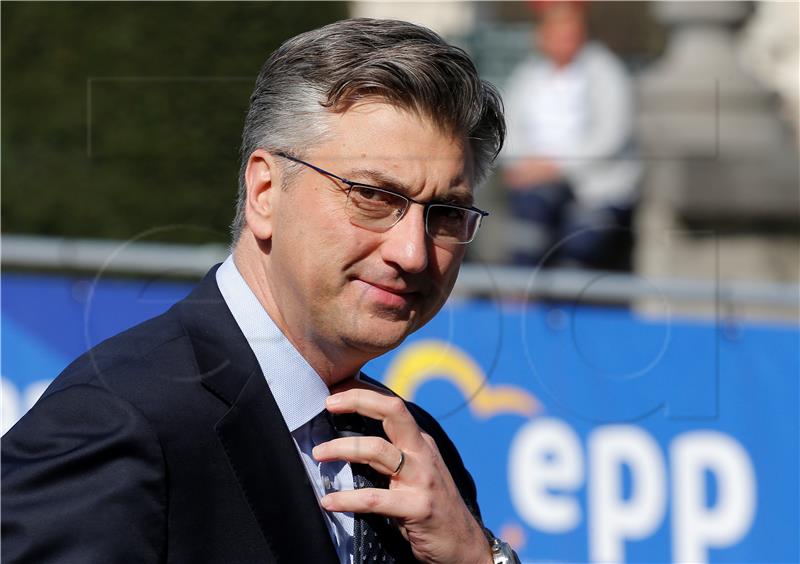 Plenkovic says EPP unanimous in supporting Weber for EC president