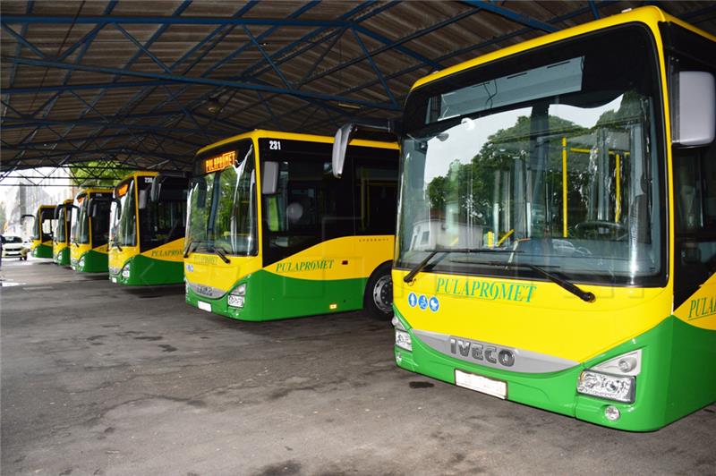 Pula: Pušteni u promet prvi autobusi financirani novcem EU fondova