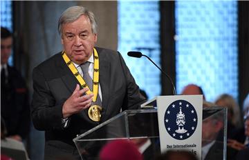 Antonio Guterres dobitnik nagrade Karla Velikog