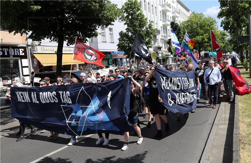 GERMANY ANTI AL-QUDS DAY MARCH