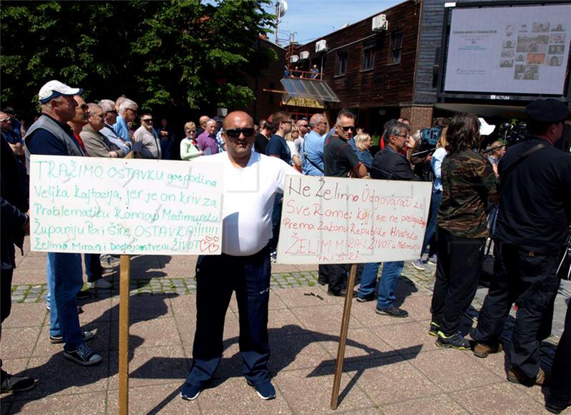 Protest "I want a normal life" held in Cakovec, police say there was no hate speech