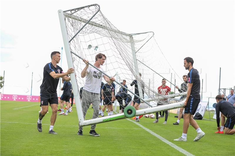 Trening nogometne reprezentacije