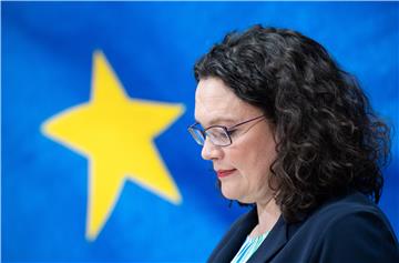 (FILE) GERMANY PARTIES SPD NAHLES