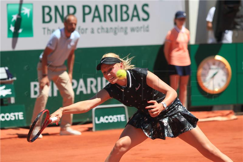 Roland Garros: Vekić - Konta