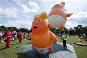 Balon "Beba Trump" će letjeti u Londonu povodom dolaska Trumpa