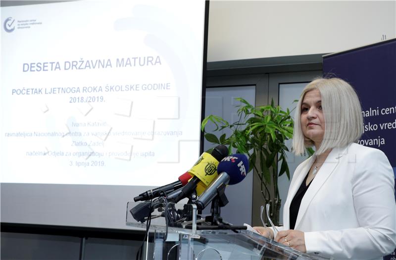 Konferencija za medije ravnateljice Nacionalnog centra za vanjsko vrednovanje obrazovanja