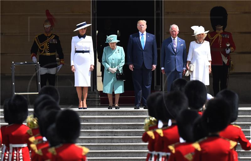 BRITAIN USA TRUMP STATE VISIT