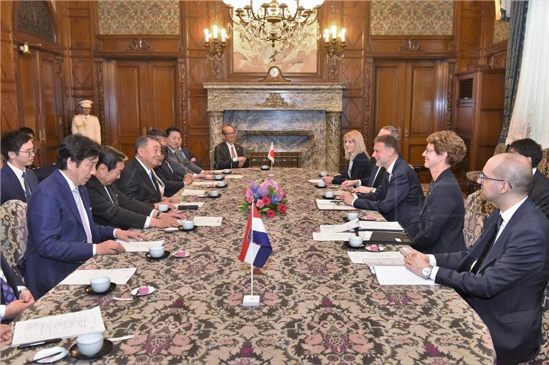 Jandrokovic calls on Japanese business people to invest in Croatia