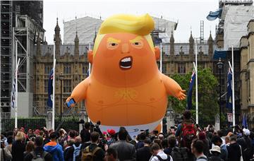 BRITAIN USA TRUMP STATE VISIT